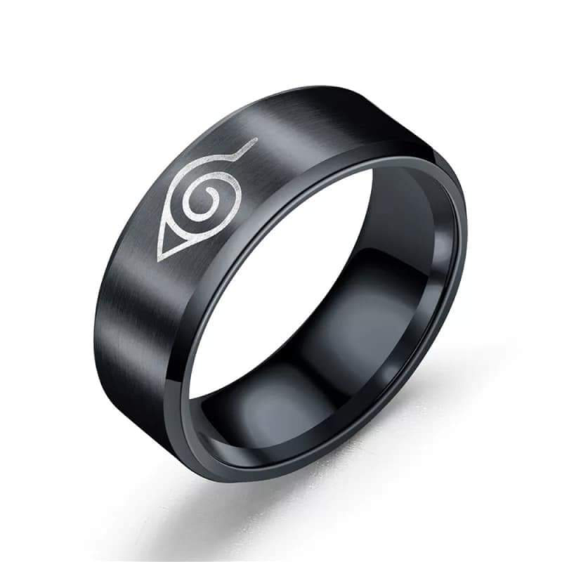 Naruto ring Konoha logo