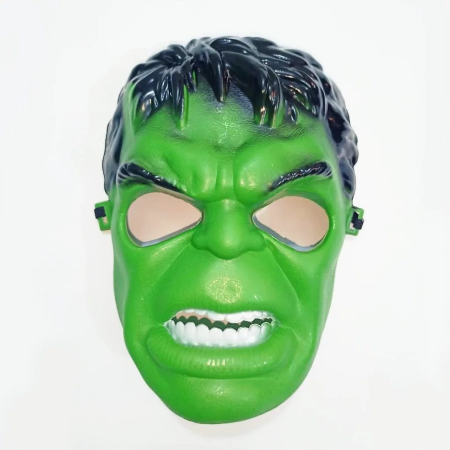 Green Man Hulk Face Mask