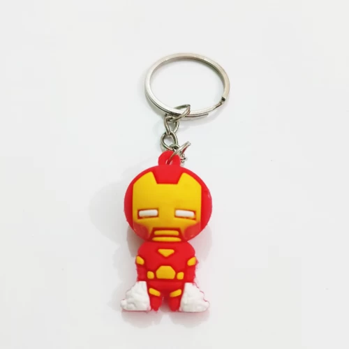 Iron Man Silicone Keychain