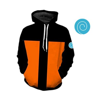 Naruto jacket & Hoodie Orange Color