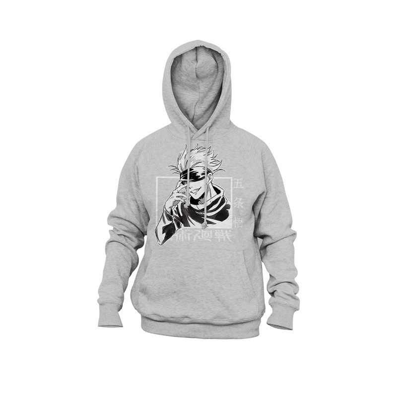 Jujutsu Kaisen Sweatshirt & Hoodie Gray Color