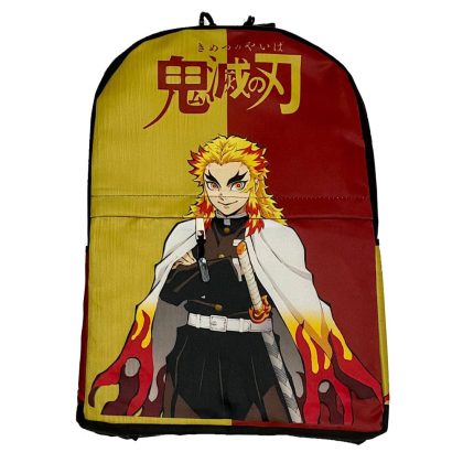 Demon Slayer Kyojuro Rengoku Anime Backpack