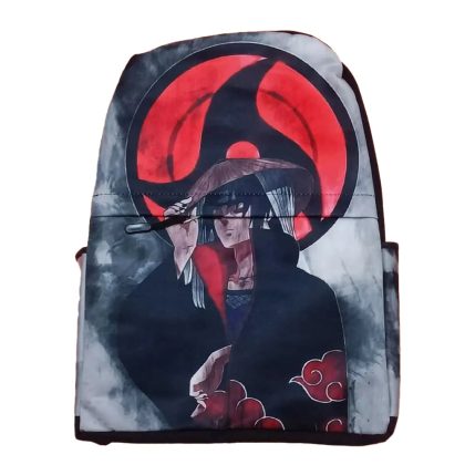 Mangekyou Sharingan Logo Naruto Anime Backpack