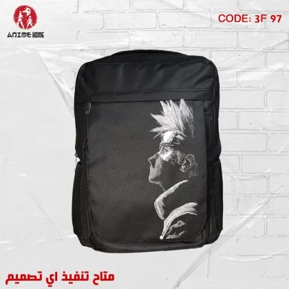 شنطة أسود ووتر بروف أنمي ناروتو شيبودن شخصية هاتاكي كاكاشي