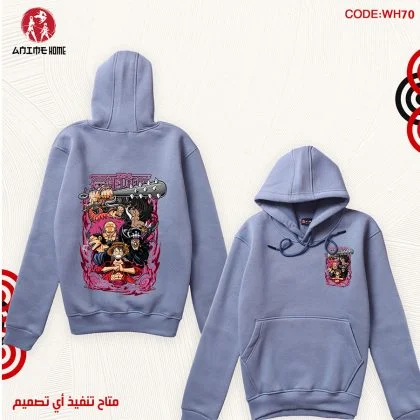 هودي بيبي بلو انمي ون بيس | شخصية مونكي دي لوفي و قتال وانو