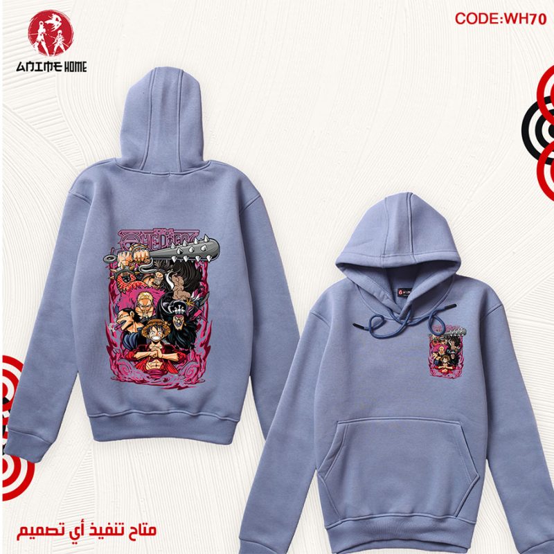 هودي بيبي بلو انمي ون بيس | شخصية مونكي دي لوفي و قتال وانو